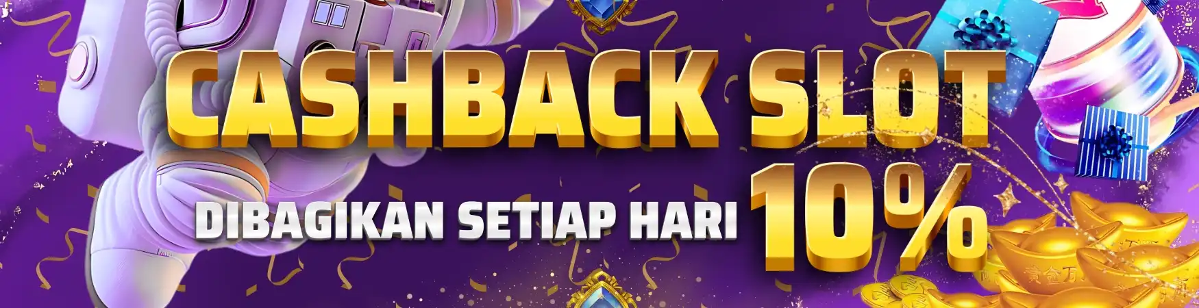 BONUS CAHSBACK HARIAN 10%